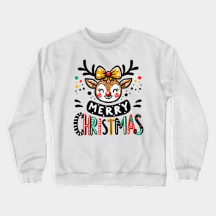 merry christmas Crewneck Sweatshirt